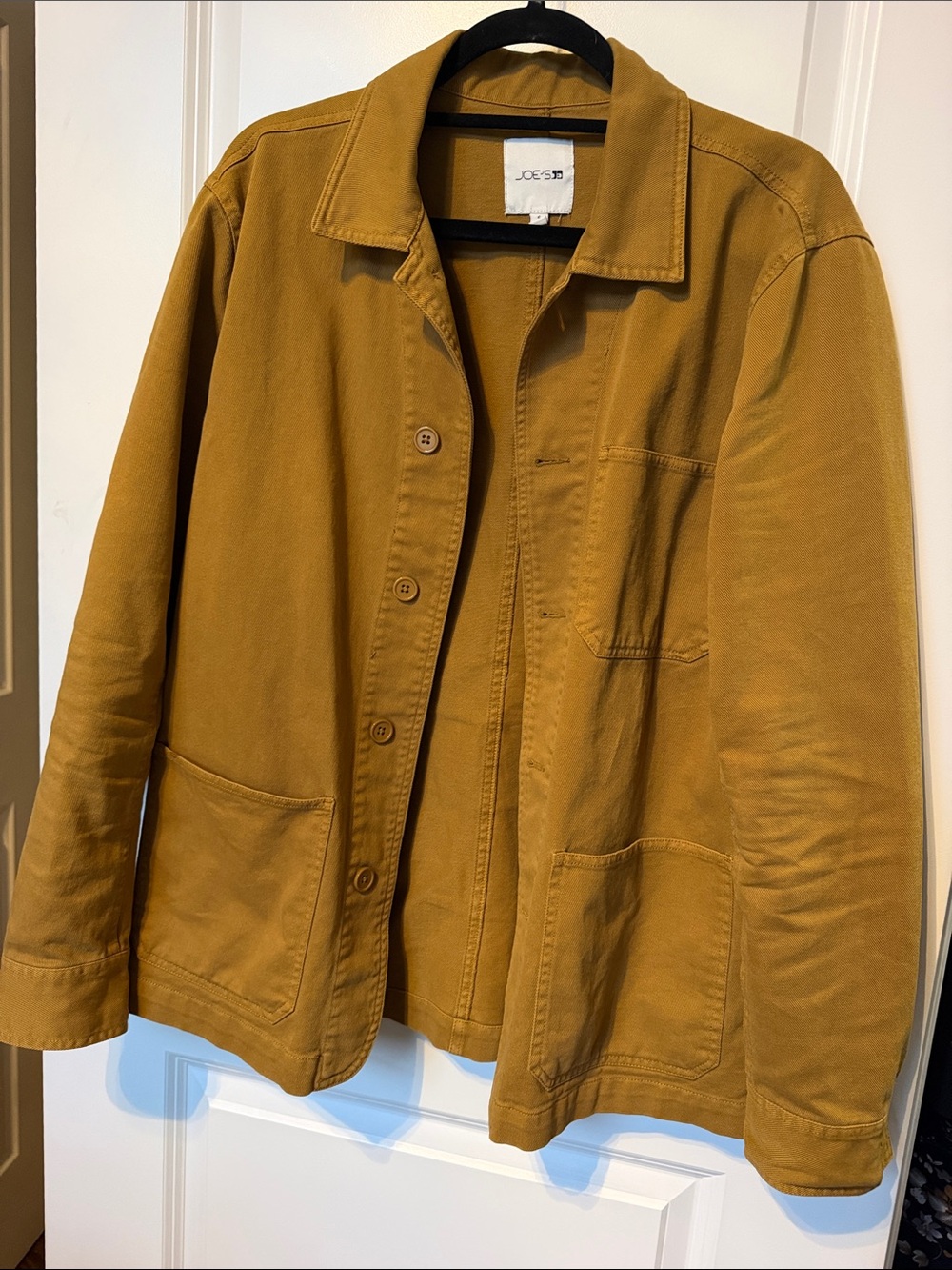 Joe's Jeans Mustard Yellow Men's Lightweight Utility Jacket